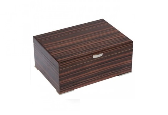 0917 Humidor Glossy finish Macassar